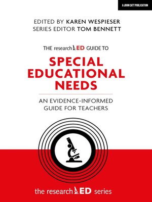 cover image of The researchED Guide to Special Educational Needs